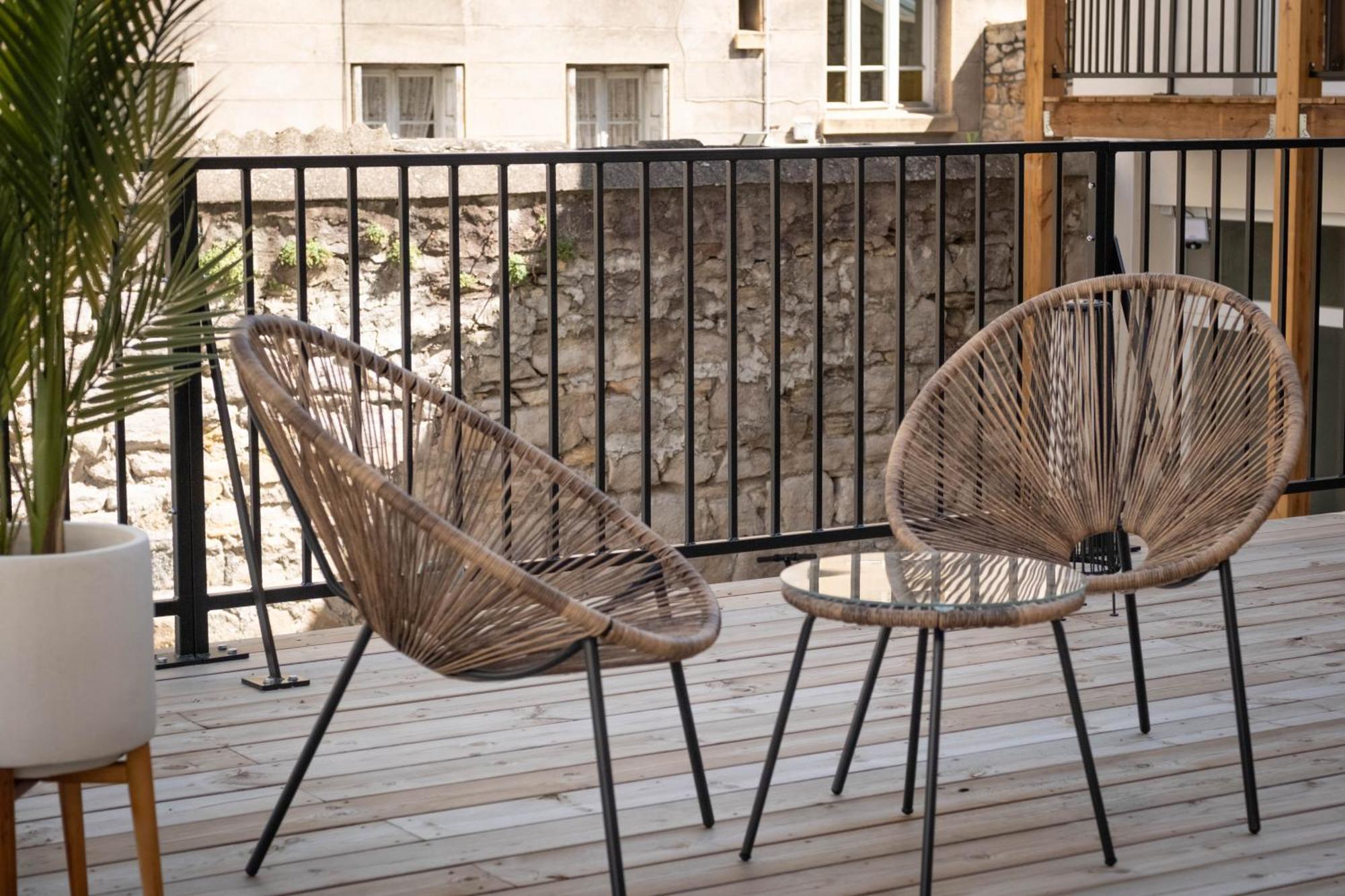 Apartmán Bibemus Casa Maja - Baignoire Balneo - Parking - Terrasse Saint-Etienne  Exteriér fotografie