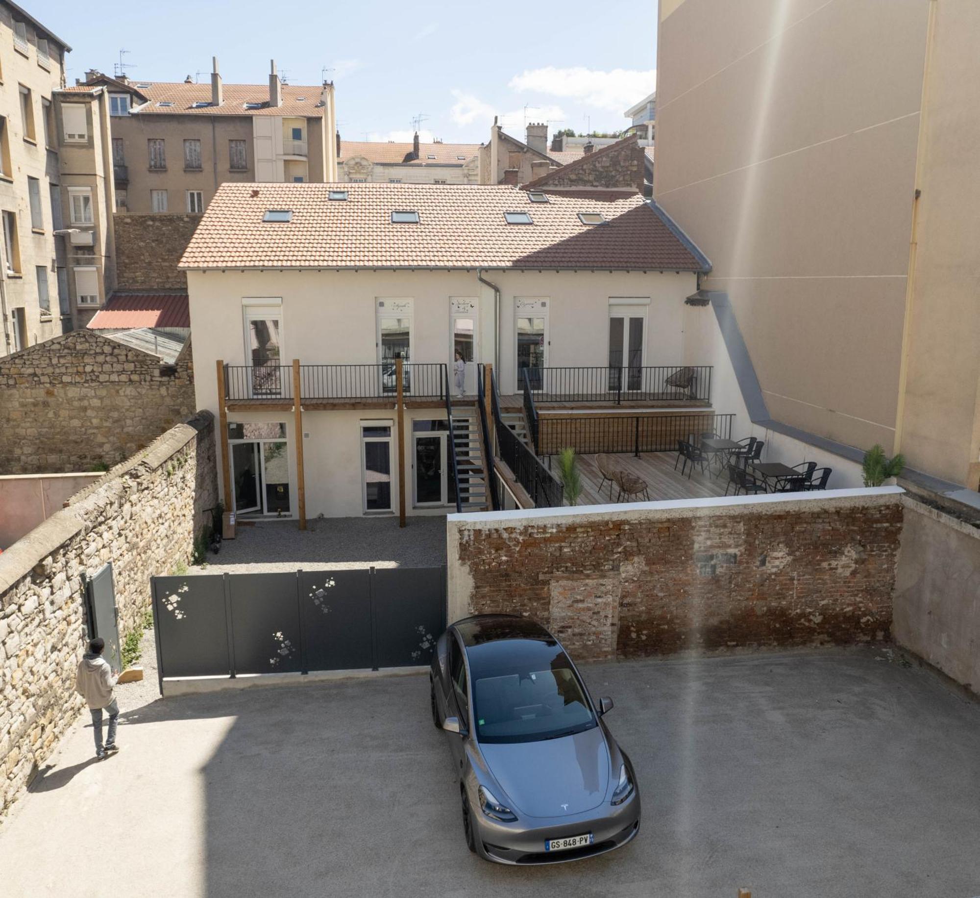 Apartmán Bibemus Casa Maja - Baignoire Balneo - Parking - Terrasse Saint-Etienne  Exteriér fotografie