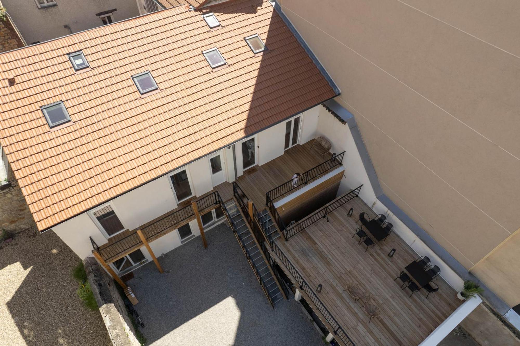 Apartmán Bibemus Casa Maja - Baignoire Balneo - Parking - Terrasse Saint-Etienne  Exteriér fotografie